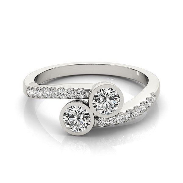 Harmony Duo Diamond Engagement Ring