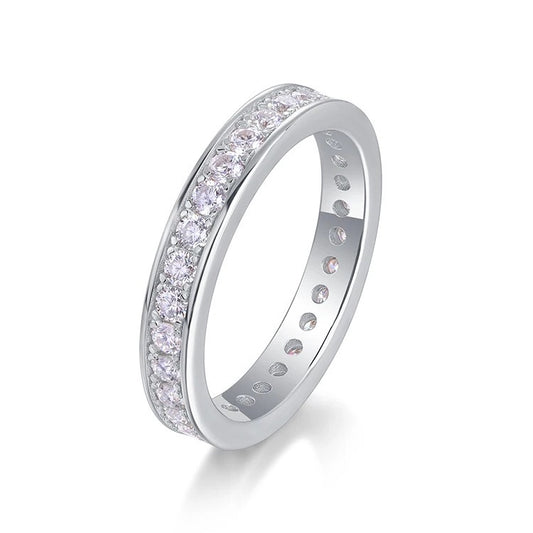 VVS Moissanite Diamond Band